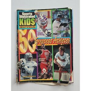 1998 Sports Illustrated For Kids Extra 50 Greatest Athletes Michael Jordan Tiger